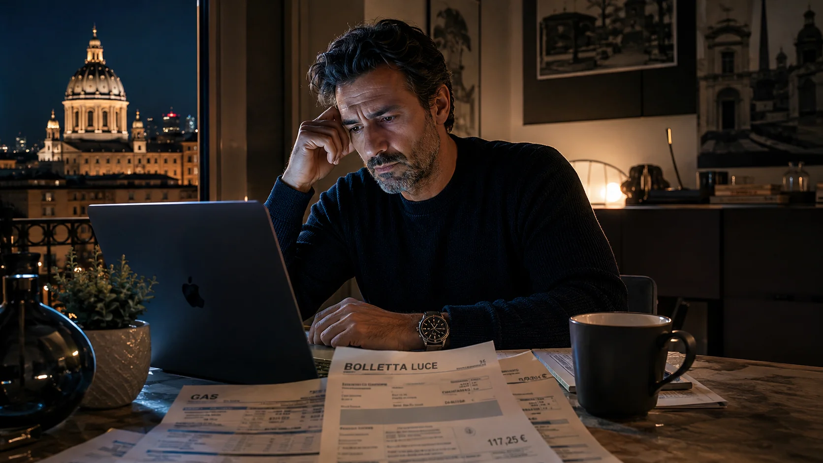 Illustrazione del mercato Forex e dell'intelligenza artificiale